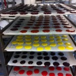 macaron avant la cuisson
