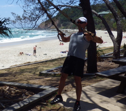 TRX comment faire du sport en vacance