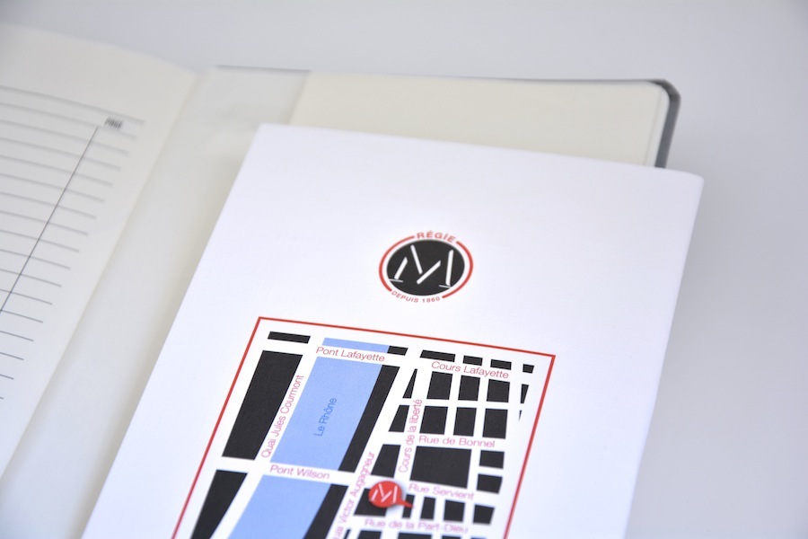 personnalisation carnet entreprise régie mouton 113