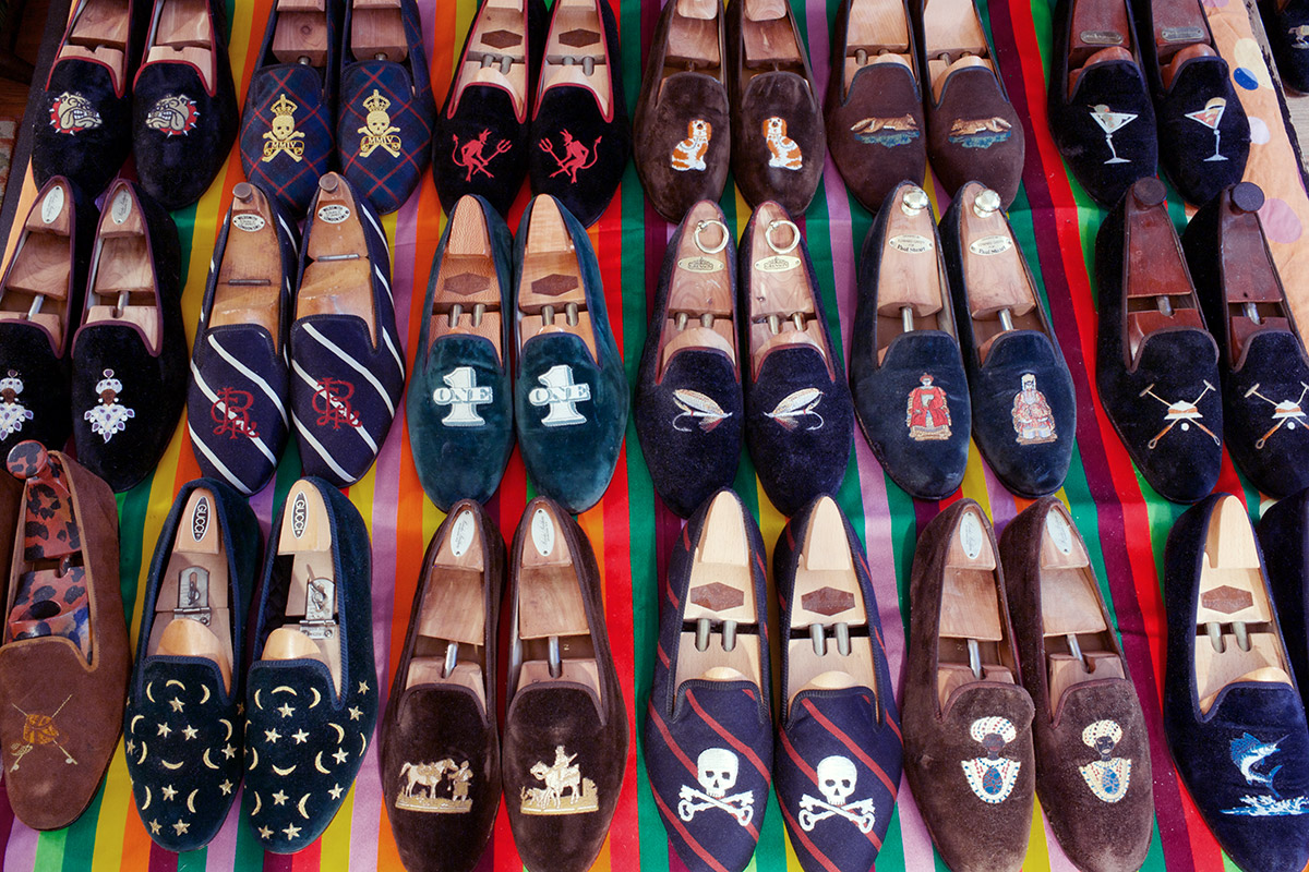 Velvet Slippers