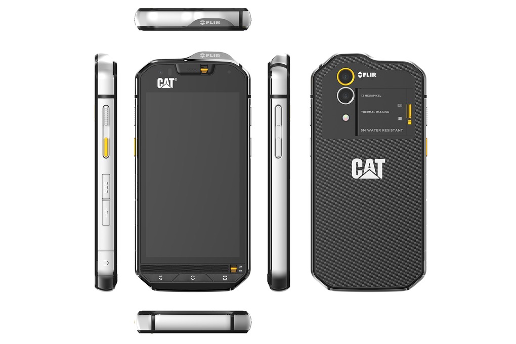 CAT-S60-aanzichten