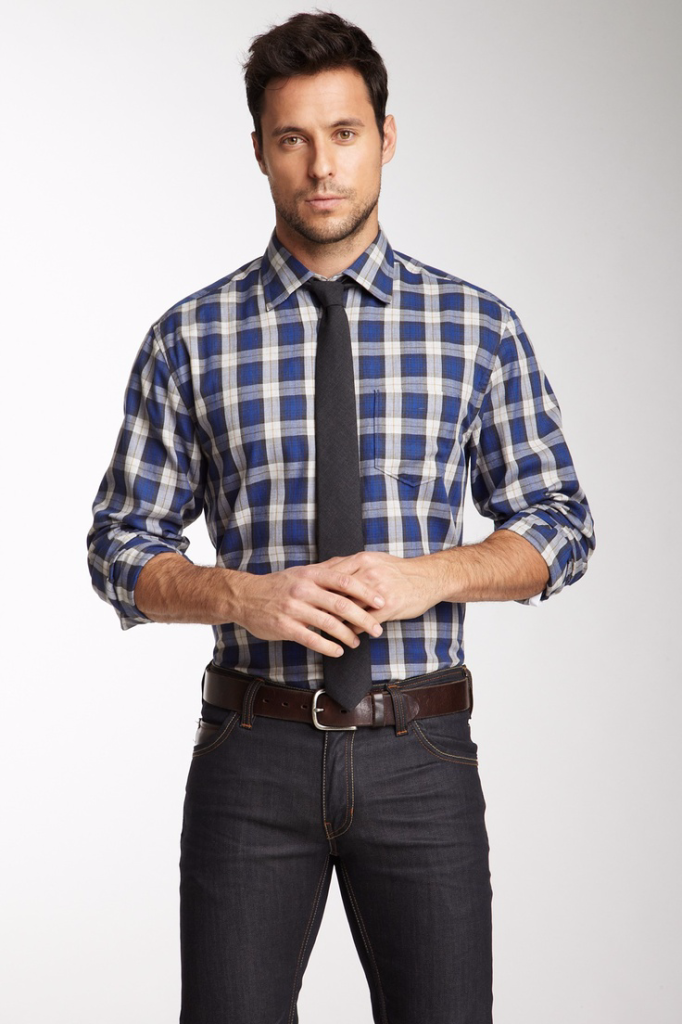 jean et chemise casual