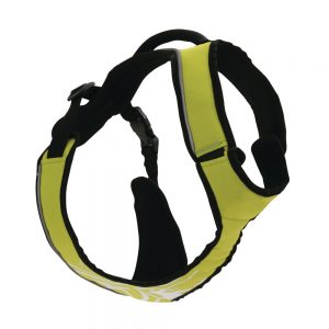 Harnais-randonnée-jogging-CaniSport-Vert-Taille-Médium-blanc