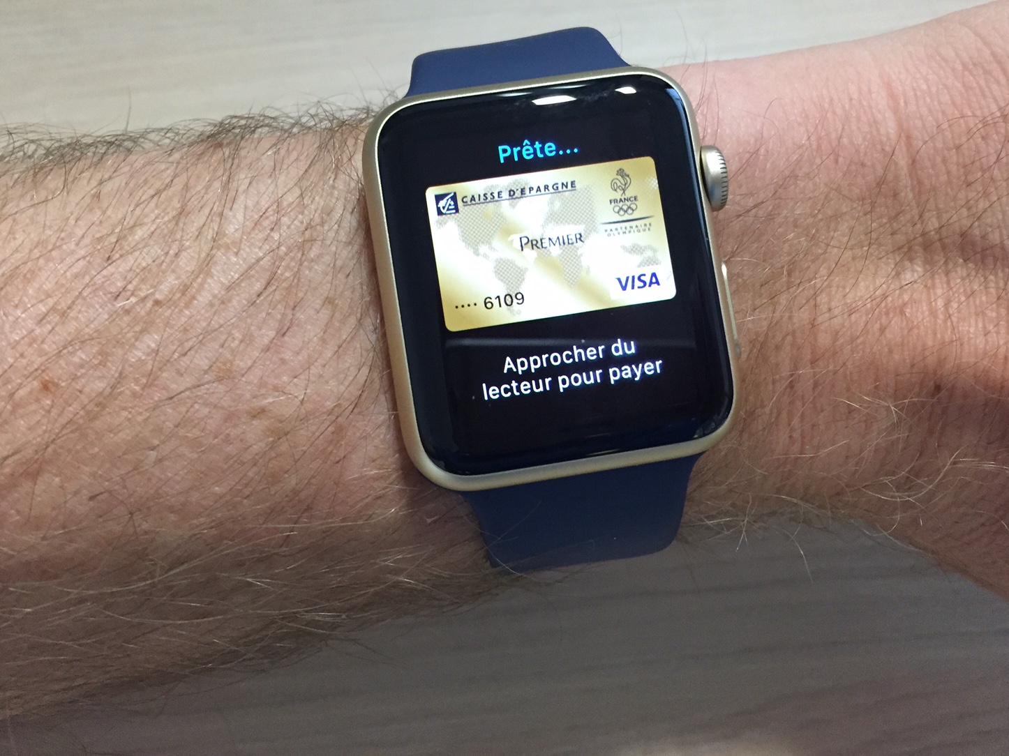 apple pay sur apple watch