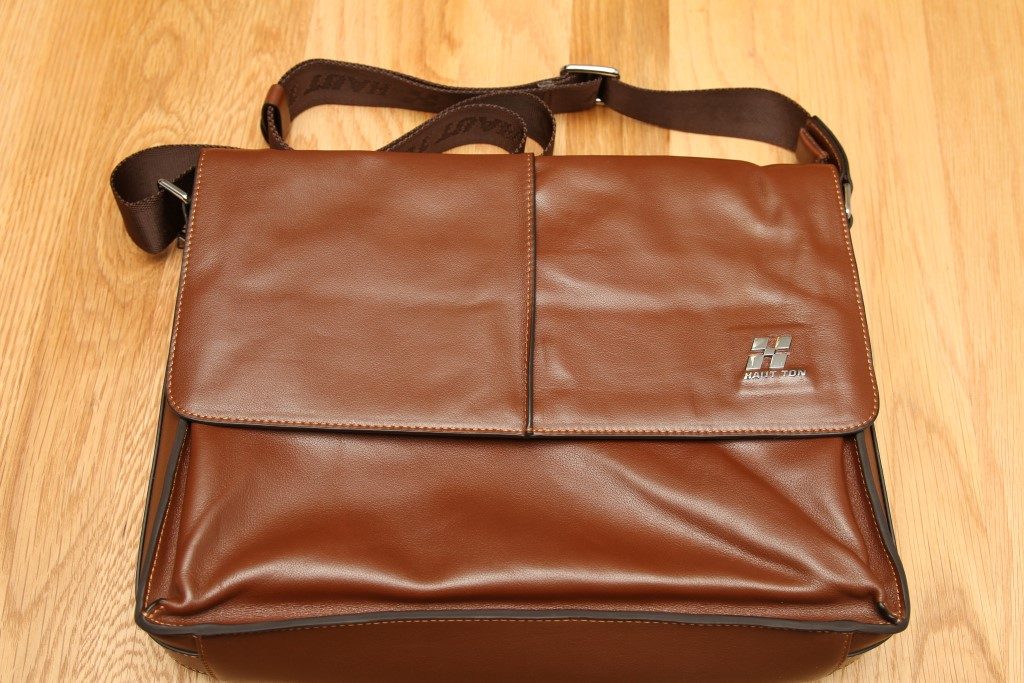 sac boudoulière "haut ton" cuir