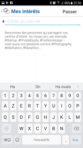 shapr application de rencontre intéret