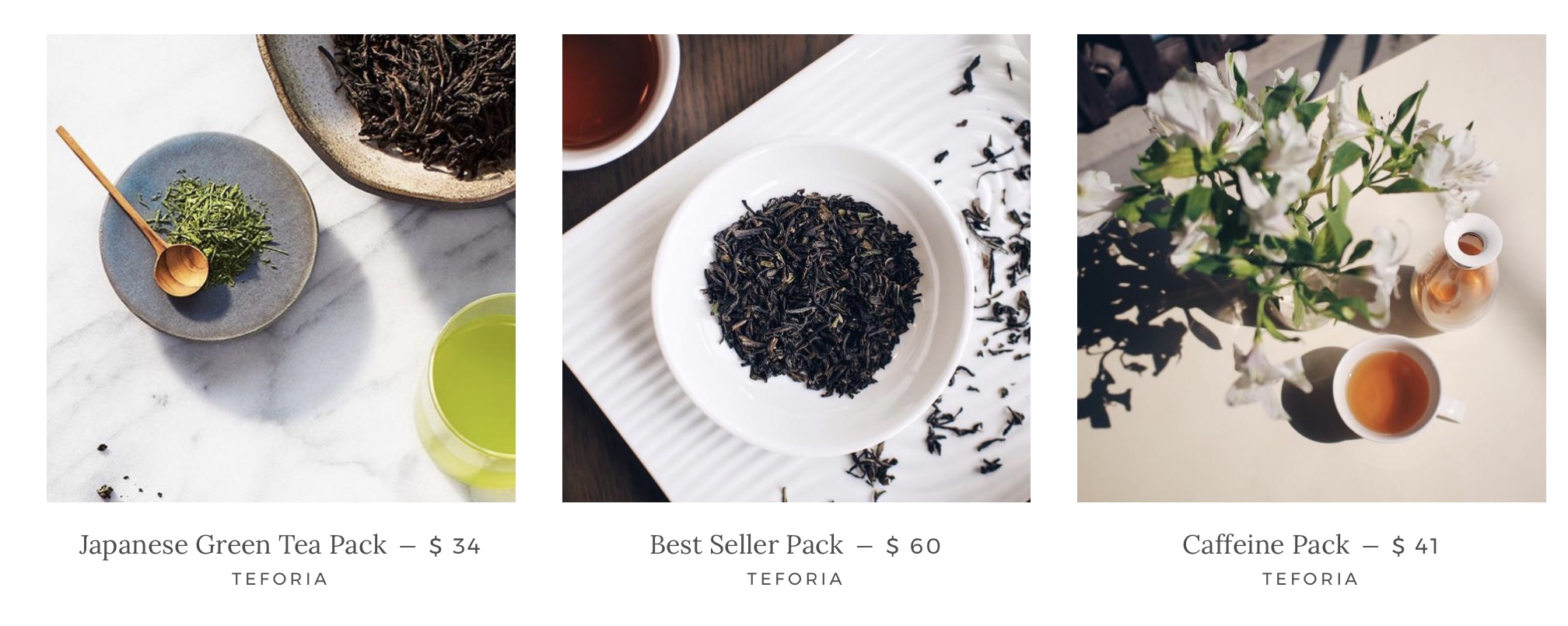 Teforia Leaf thé