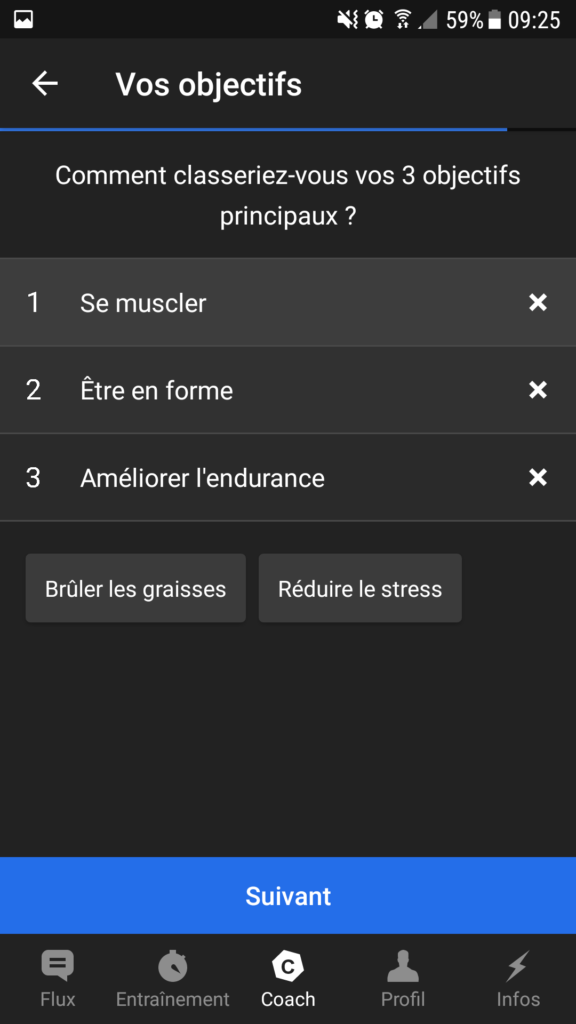 coach freeletics - objectifs
