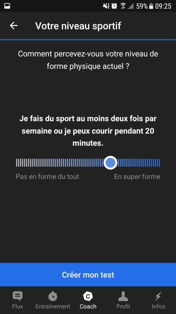 coach freeletics - niveau
