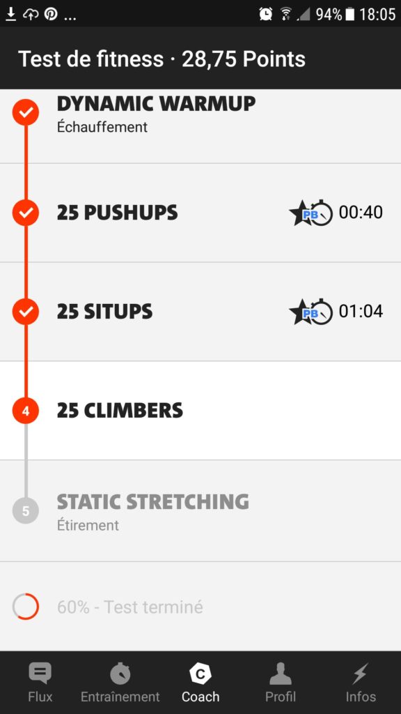 coach freeletics - test