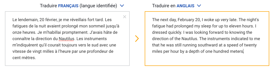 traduction DeepL